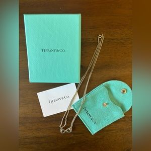Tiffany & Co. Infinity Pendant Necklace